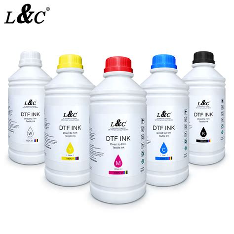 Textile Ml Ml Premium Dtf Printer Film White Pigment Ink Dtf Ink