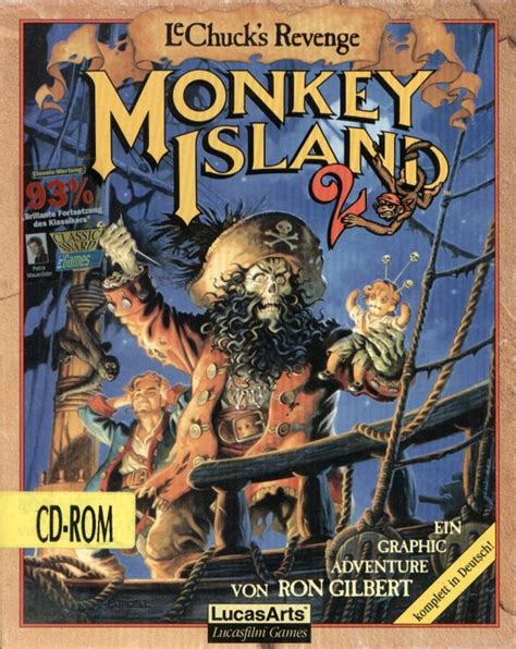 Monkey Island 2 LeChuck S Revenge Cover Or Packaging Material MobyGames