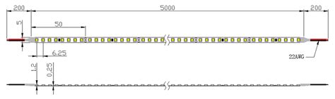 Lm W Ultra High Density Led Strip Mm Pcb Unitop