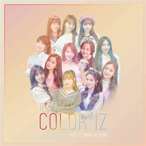 IZ*ONE 'COLOR*IZ' album cover 4 by AreumdawoKpop on DeviantArt