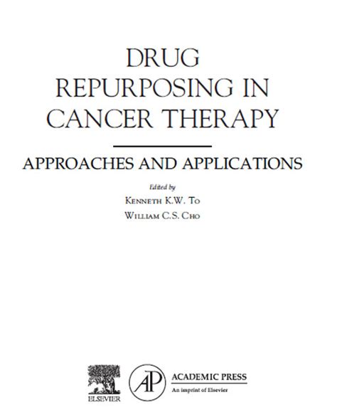 Drug Repurposing In Cancer Therapy Library Lyceum Northwestern