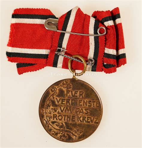 Preussen Rote Kreuz Medaille Klasse In Bronze Im Etui