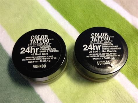 Beauty in the Breakdown: Maybelline Color Tattoo Review