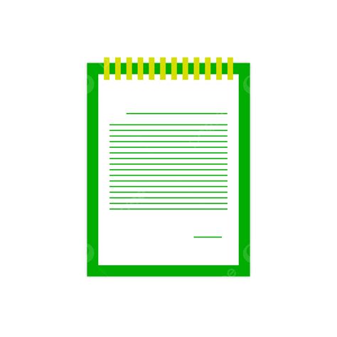 Vector De Papel De Nota Verde PNG Papel De Notas Vector Nota PNG Y