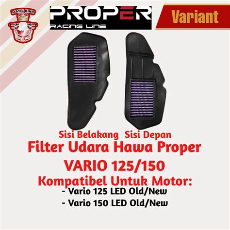 Jual Filter Saringan Udara Hawa Honda Beat Scoopy Vario Fi Esp Pop