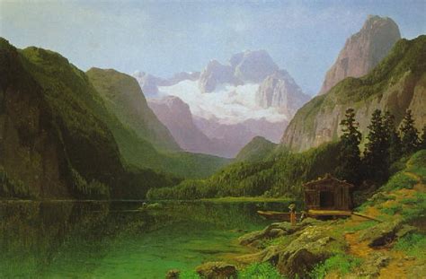 Der Gosausee Mit Blick Auf Den Dachstein By Carl Jungheim On Artnet