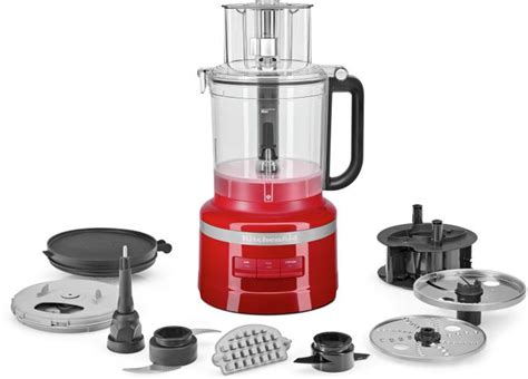 Kitchenaid® 13 Cup Empire Red Food Processor With Dicing Kit Groves