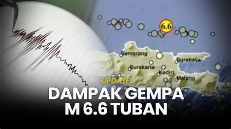 🔴dampak Gempa M 66 Guncang Tuban Jatim Terasa Kencang Hingga Jakarta