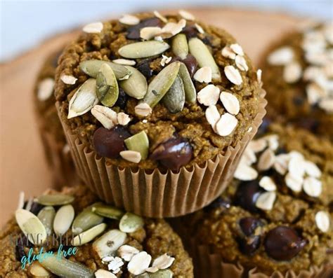 Gluten Free Pumpkin Muffins with Oatmeal - Living Freely Gluten Free