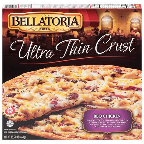 Save On Bellatoria Ultra Thin Crust Bbq Chicken Pizza Frozen Order