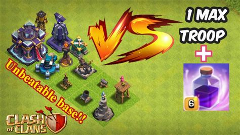 1 Raged Troop VS Level 1 Defence Formation Clash Of Clans