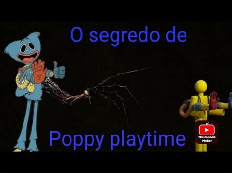 O Segredo De Poppy Playtime 1 Poppy Playtime 1 Parte Final YouTube