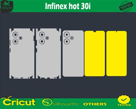 Infinix Hot I Plus Skin Vector Template Free Full Warp