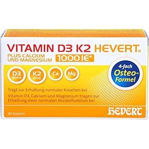 Vitamin D K Hevert Plus Calcium Und Magnesium I E Mit Fach