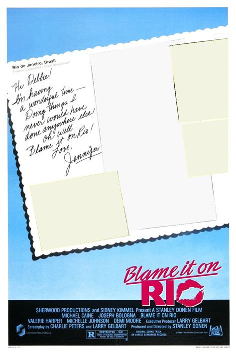 Blame It On Rio Poster Without Postcards By Espioartwork 102 On Deviantart