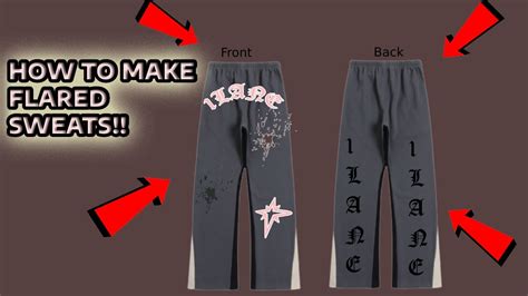 How To Make Flared Sweats Mockup For Your Clothing Brand For Free