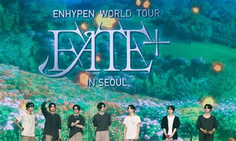 Enhypen Connects With Engenes In Their Fate Plus World Tour In Seoul