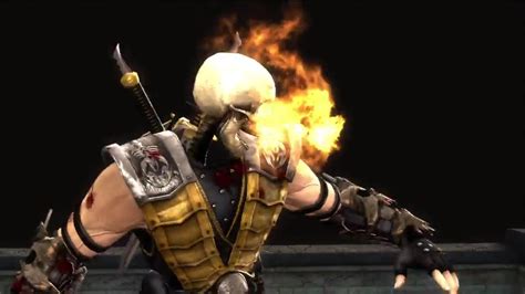 Scorpion S Toasty Fatality Mortal Kombat 9 YouTube