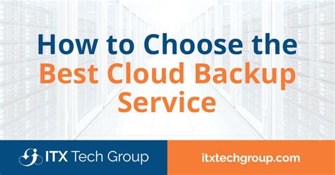 How To Choose The Best Cloud Backup Service For Your Business