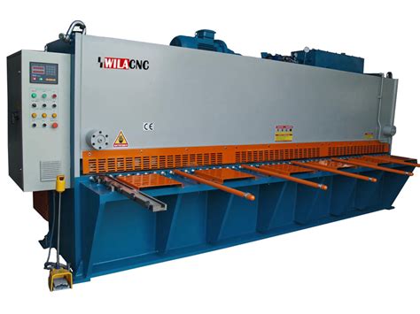 E S Hydraulic Swing Beam Shearing Machine Wila Cnc Machine Tools Inc