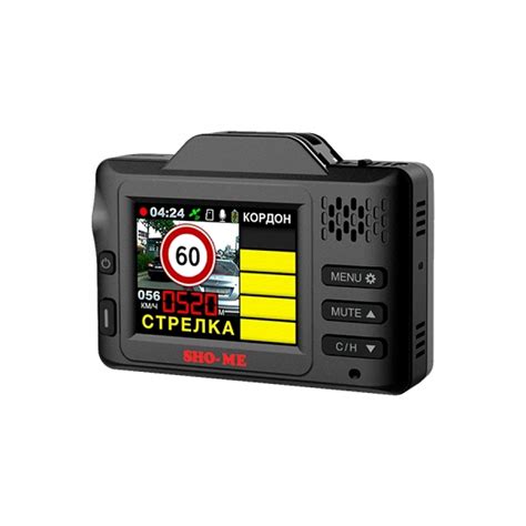 Sho-Me Combo Drive Signature— видеорегистратор со встроенным радар ...