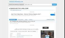 Hcl Lms Login Page