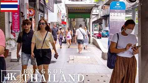 4k Bangkok Walking Tour At Sukhumvit Road 2023 Youtube