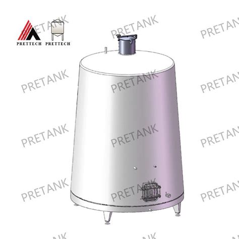 Custom Sus304 Stainless Steel Conical Wine Fermenter Tank Fermentation