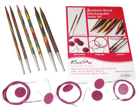 KnitPro Symfonie Kit de Démarrage Aiguilles Circulaires