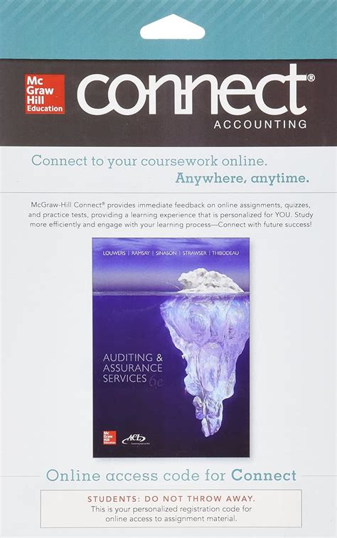 Buy Connect Accounting Semester Access Card For Auditing Assurance