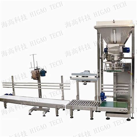 Kg Kg Kg Kg Rice Bag Filling Packing Machine With Conveyor And