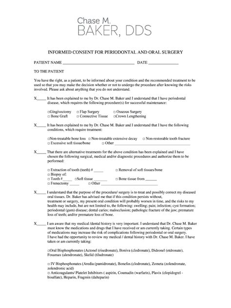 Fillable Online The Periodontal Patient Who Just Wants A Cleaning Fax Email Print Pdffiller