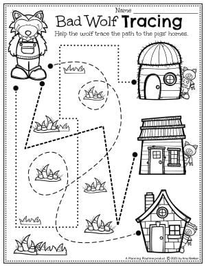 Fairy Tale Preschool Worksheets - Planning Playtime