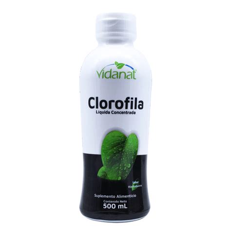 CLOROFILA LIQUIDA VIDANAT 500ml Mundo Natural