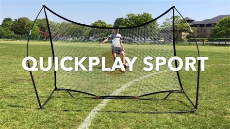 TESTING THE QUICKPLAY SPORT REBOUNDER YouTube