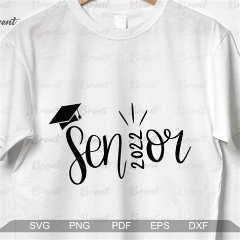 Senior 2022 Senior Svg Class Of 2022 Graduation Shirt Etsy Canada