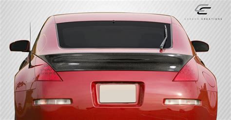 Carbon Fiber Wing Spoiler Body Kit For Nissan Z Dr