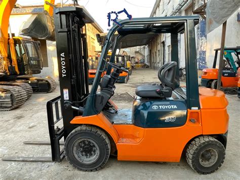 Japan Used Toyota 30 Forklift Toyota Forklift 7fdn30 3 Ton Used Japan