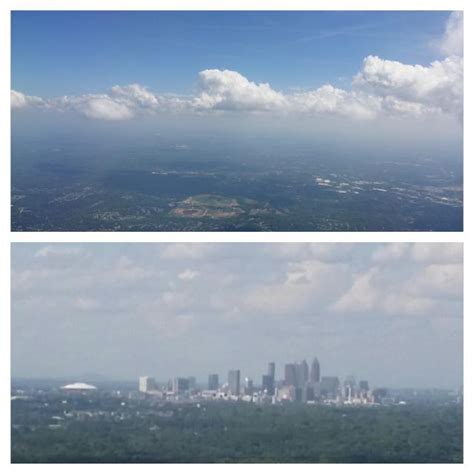 Atlanta Shot Of The Base Of The Cumulus Clouds Lifting Condensation