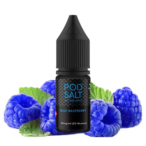 Blue Raspberry Nic Salt Liquid Von Pod Salt The Vape