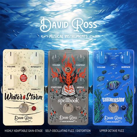 Guitar Pedal X News David Ross Musical Instruments Launches The