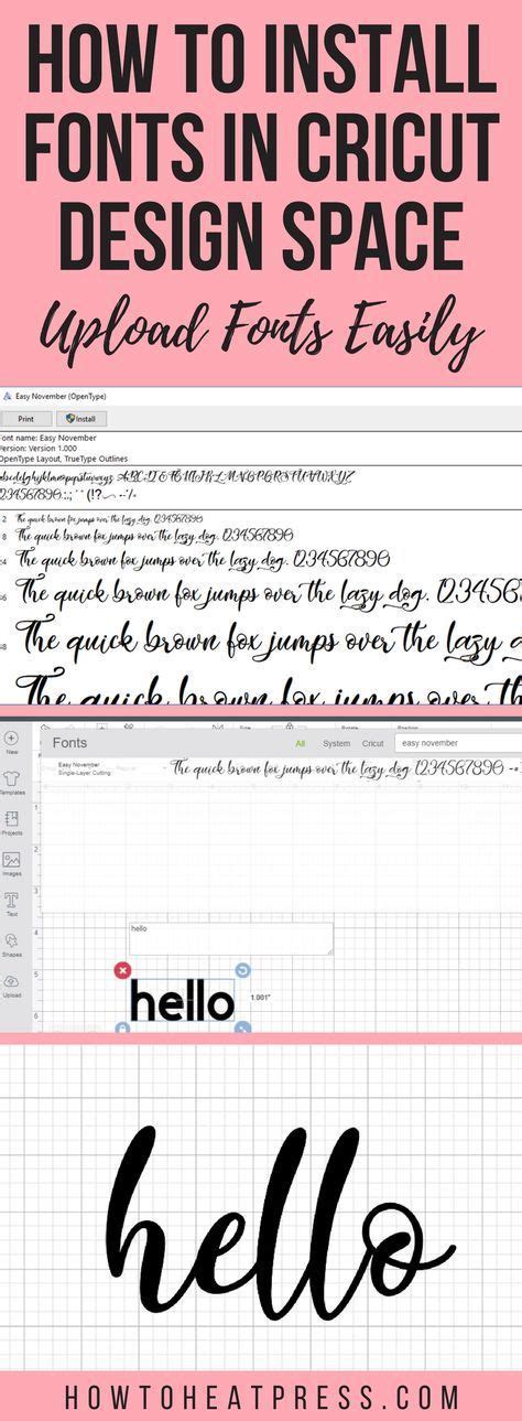 3 Easy Steps To Upload Fonts In Cricut [and 3 Troublshooting Tips