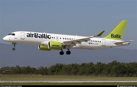 YL AAO Air Baltic Airbus A220 300 BD 500 1A11 Photo By Chris Lofting