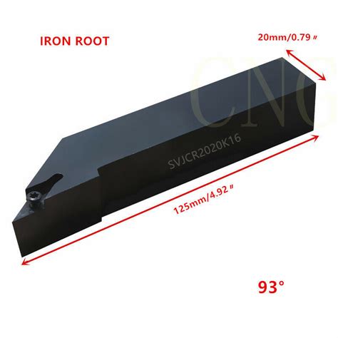 P Svjcr K Cnc Lathe External Turning Tool Holder For Vcmt