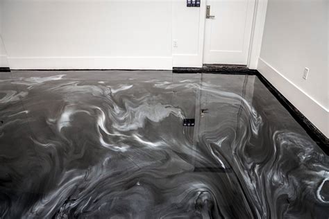 Metallic Epoxy Floors in Madison, MS | Metallic Garage Flooring