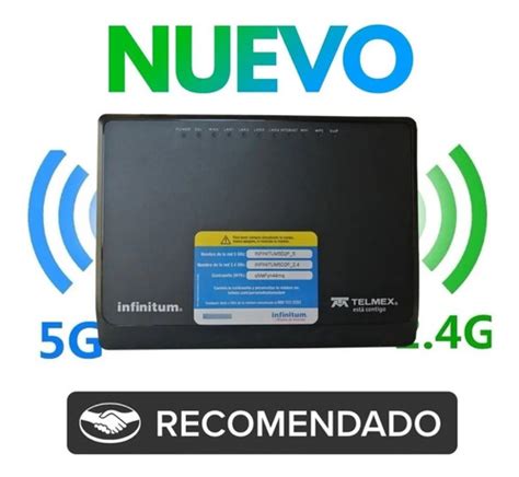 Busca Modem Telmex Infinitum Doble Banda Solo Para Fibra Optica A La