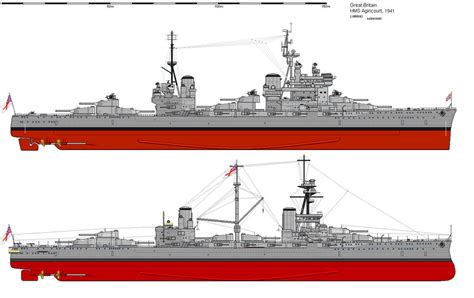 HMS Agincourt Rebuild by JohnGrimlock on DeviantArt