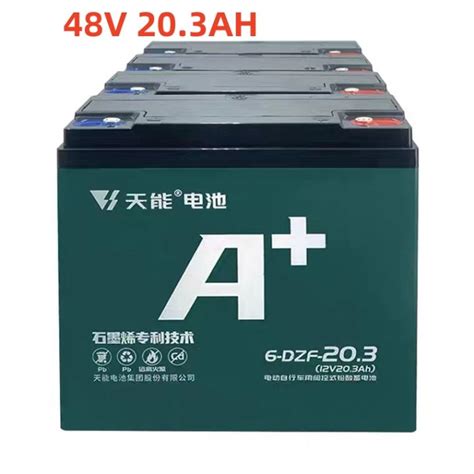 Electric Bike Battery 48v 202ah Tianneng Brand Deep Cycle Lead Acid Set For Kite Romai