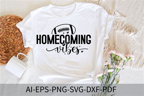 Homecoming Vibes SVG Graphic By TheCreativeCraftFiles Creative Fabrica