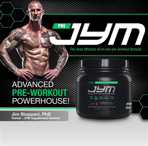 Jym Pre 20 Servings Muscle Mania Club